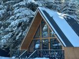 Отдельный дом А-фрейм 3 с видом на горы и лес