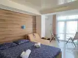 Двухместный номер с 1 кроватью с видом на горы и французским балконом