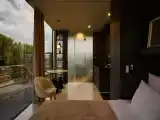 Дом зеркальный Премиум с душем