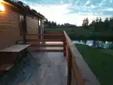 Трёхместный номер с панорамным видом на Волгу.