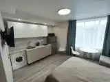 Трёхместный номер без балкона с видом на море с кухней