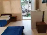 Трёхместный номер с видом на сад