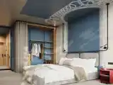Двухместный номер с 1 кроватью Стандарт синий Гоцатль