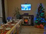Коттедж с баней и бассейном-купелью в уникальном месте