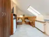 Двухместный номер с 2 отдельными кроватями эконом с видом на горы