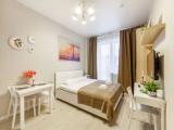 Апартаменты улучшенная студия с кроватью king size и балконом