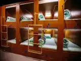 Одноместный номер кровать-капсула, нижний ярус