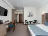 Двухместный номер с 1 кроватью Люкс с патио, завтраком и теплым бассейном