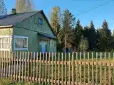 Дом с баней у леса