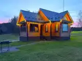 Сауна + вид на озеро Киркколампи! Коттедж в Ладожских шхерах