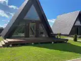 Уютный домик A-frame с купелью в лесу!