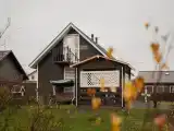 Домик с сауной и зоной барбекю