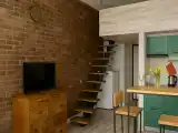 Двухуровневая студия в loft style