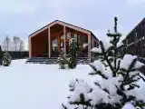Уютный барнхаус Daсhа Beketovо с панорамными окнами