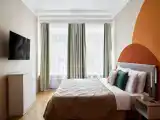 Бюджетный номер-студио с 1 двуспальной кроватью и кухней