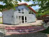 Домик с камином в горах