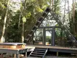 Домик в сосновом лесу aframe 2