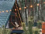 Зелёный а-фрейм