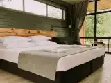 Шале с панорамными окнами и видом на горы