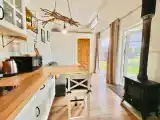 Норвежский домик с отдельной баней на дровах
