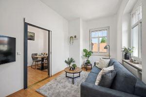 Self-check-in apartment with high-speed WiFi and free parking in the city center, Бад-Киссинген