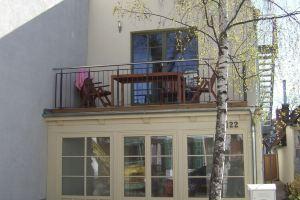 comfortable 4-star roof terrace apartment, quiet and central, Варнемюнде