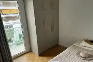 Centrally located full floor apartment 2 blocks to the beach newly renovated, Лутраки