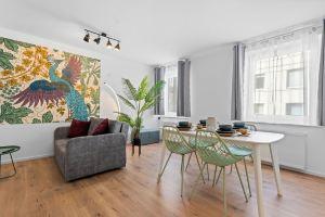 Cozy vacation apartment in Remscheid-Mitte | Netflix | kitchen | 43 sqm, Ремшайд