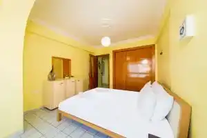 Pleasant Flat Near Beach with Sea View in Alanya, Махмутлар