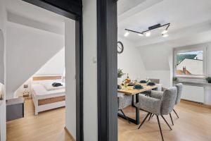 Self-check-in apartment with high-speed WiFi and free parking in the city center, Бад-Киссинген