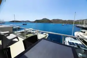 Cozy Flat with Sea View Near Beach in Bozburun, Мугла