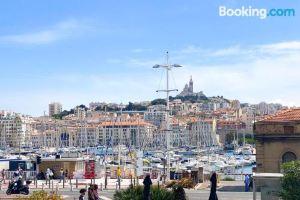 Cosy T2 Côté du Vieux Port & Mucem - Central, Марсель