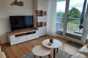Modern top floor apartment with a view of the sea and Stralsund, Штральзунд