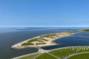 Ferienwohnung mit Traumhaften Blick Über die Nordsee Direkt an der Perlebucht, Бюзум