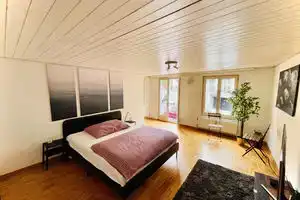 Newly Furnished Beautiful Old Building Apartment in the Center with Apple TV O1, Санкт-Галлен