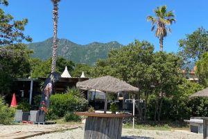 San Nicolao de Moriani: les Marines studio sea view with direct beach access., Морьяни-Пляж