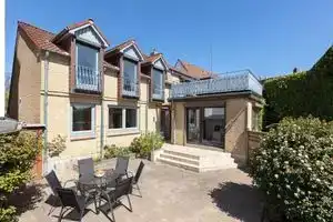 High-quality, large vacation home with garden and sauna in the heart of Kappeln, Каппельн