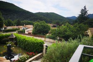 Ben apartment design balcony with beautiful view on our mountains special biker, Динь-Ле-Бен