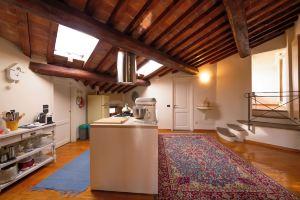 Elegant apartment with panoramic terrace in the historic heart of Pistoia, Пистоя
