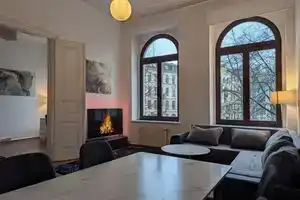 Chic vacation apartment - right by the arena, Лейпциг
