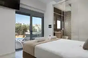 Rhodes Skyline Suite with Out Door Jacuzzi Sea View A2, Родос