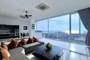 A2-Stunning Seaview 4Brs/3Baths Duplex @Karon City, Ката