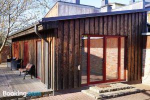 Altribute Studio w Sauna Secure Parking Wifi 90Mbs, Лиепая