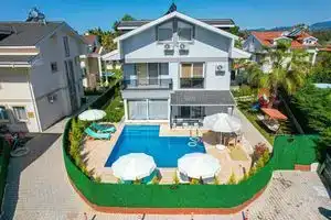 Fethiye, Calis Area, 750 MT from the Beach, 4 Bedroom Villa with Private Pool, Фетхие