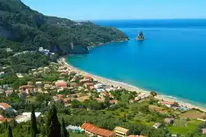 Beachfront 2-Bed Luxury Apartment - Agios Gordios, Corfu, Greece, Агиос Гордиос