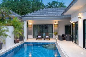 Modern pool villa nature garden and beach Pak Nam Pran - hua hin, Пак Нам Пран