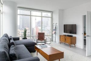 Modern 2BR Wifi + Gym Downtown by Lyric, Филадельфия