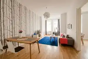 Design Apartment in Der Leipziger Südvorstadt, Лейпциг