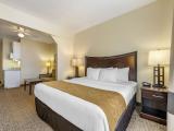 Accessible King Suite with Roll-In Shower