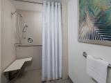 Exterior Wing Mobility/Hearing Accessible King Suite with Shower